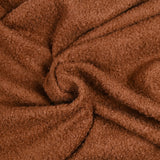 Lainage bouclette envers polaire camel