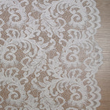 Dentelle festonnée Judith blanc