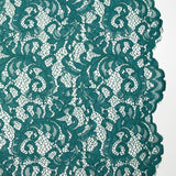 Dentelle festonnée Judith bleu canard