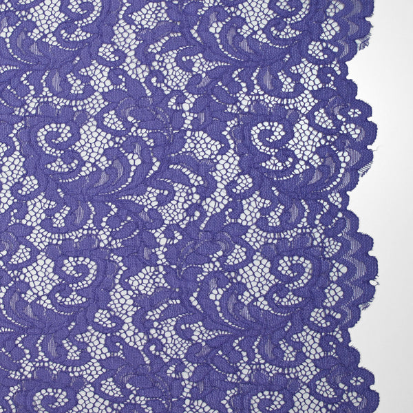 Dentelle festonnée Judith lavande