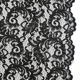 Dentelle festonnée Judith noir