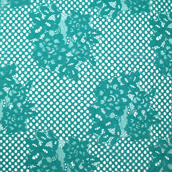 Dentelle polyester Enola turquoise