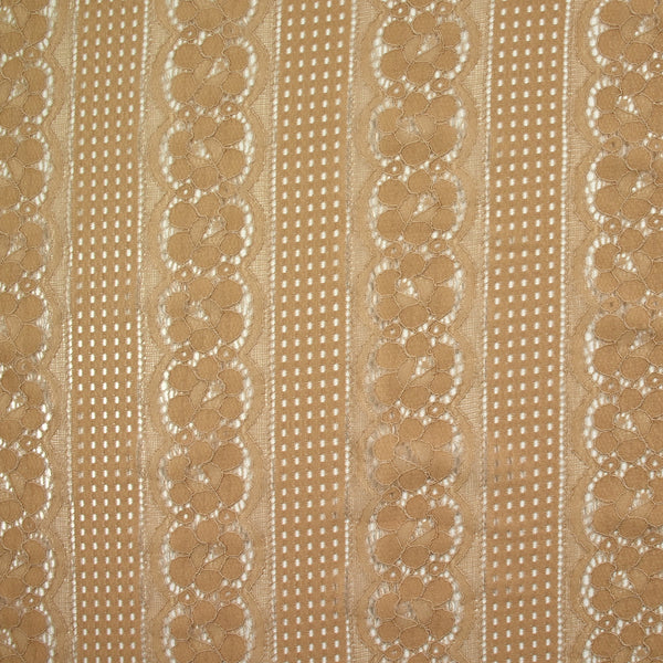 Dentelle polyester Lucia beige