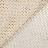 Dentelle coton résille écru