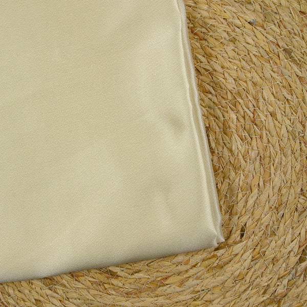 Doublure twill viscose élasthanne ivoire