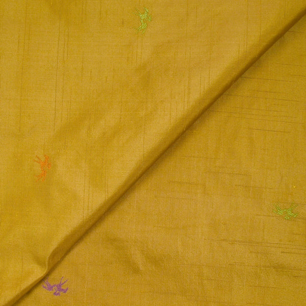 Doupion de soie cheval ocre