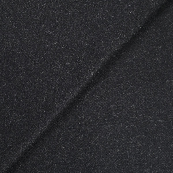 Drap de laine 100% gris anthracite chiné