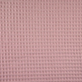 Cotton 100% old pink honeycomb