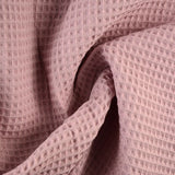 Cotton 100% old pink honeycomb