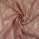 Dentelle polyester Paloma vieux rose