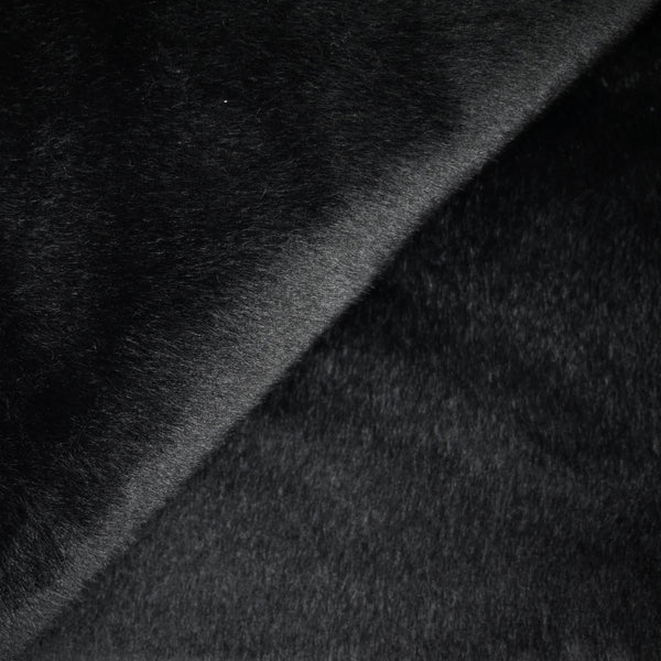 Fausse fourrure Rebecca noir