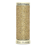 Gütermann 50 m Gold Metallic Sewing