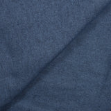 Flanelle de coton bleu