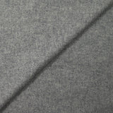 Flanelle de coton marine chiné écru