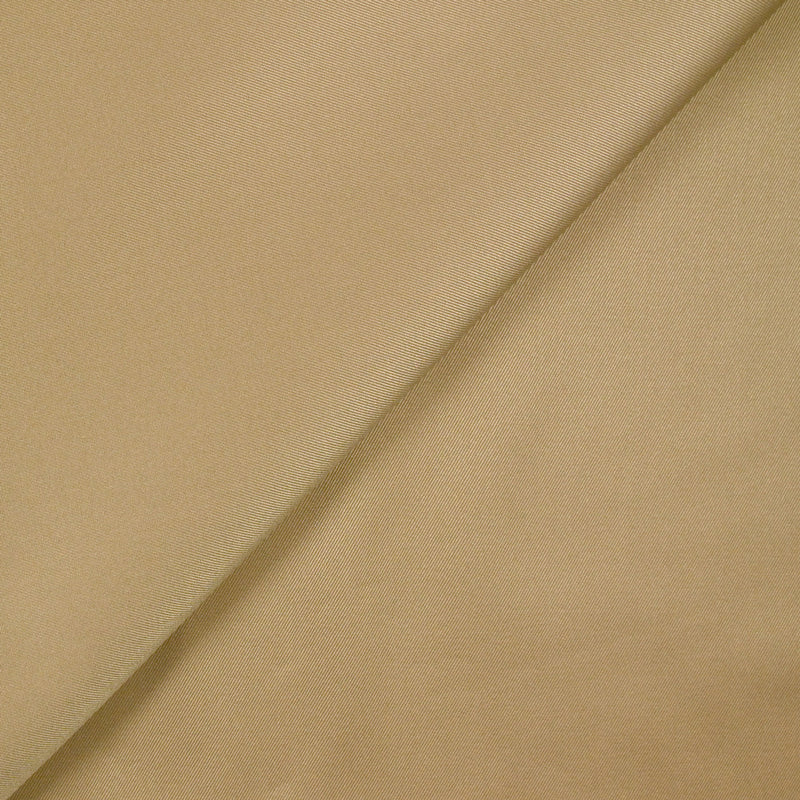 Gabardine de coton camel