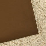 Gabardine de coton élasthanne marron