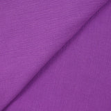 Gaze de coton violet