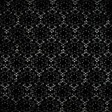 Guipure motif marguerite fond noir