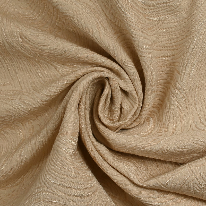 Polyester jacquard Marie Beige Light