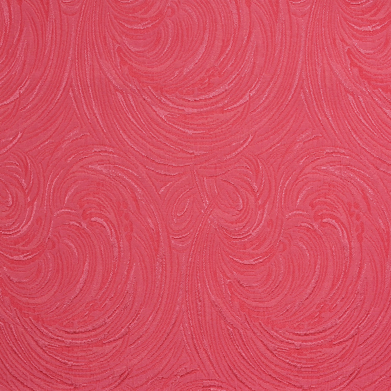 Polyester jacquard Marie Rose Corail