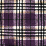 Jacquard matelassé duveteux violet