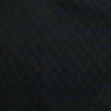 Jacquard polyester fantaisie noir