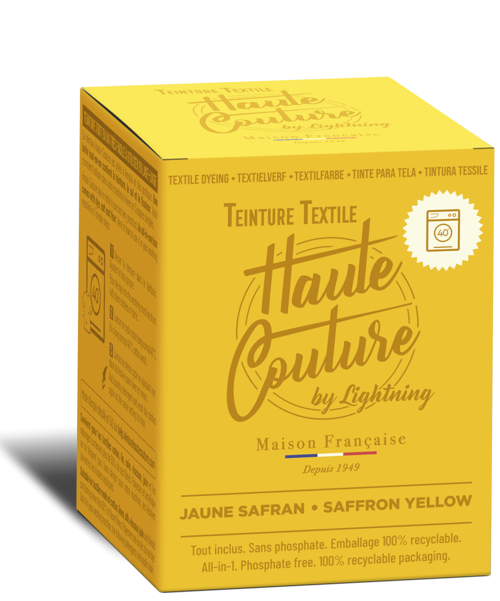 Teinture textile Haute Couture - jaune safran – Les Coupons de Saint-Pierre