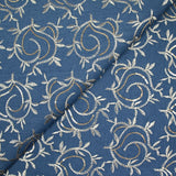 Jean's Amanda brodé bleu denim