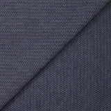 Jean's coton chevrons en jacquard bleu foncé