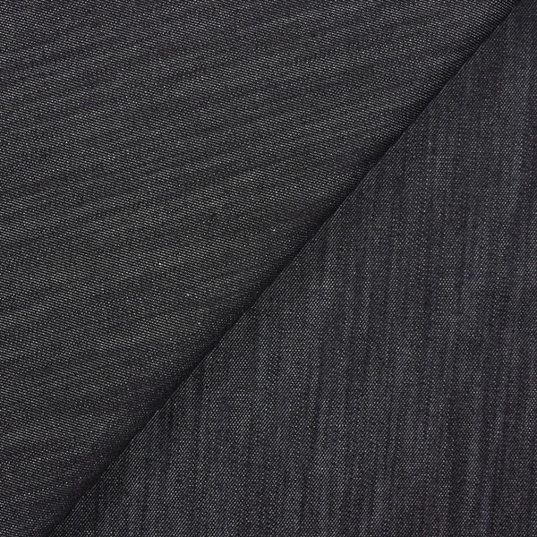 Jean's coton élasthanne flammé Ichinomiya bleu marine
