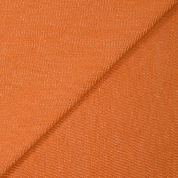 Jean's coton flammé lourd orange