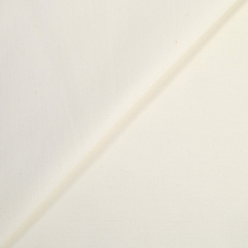 Jean's coton lourd blanc cassé