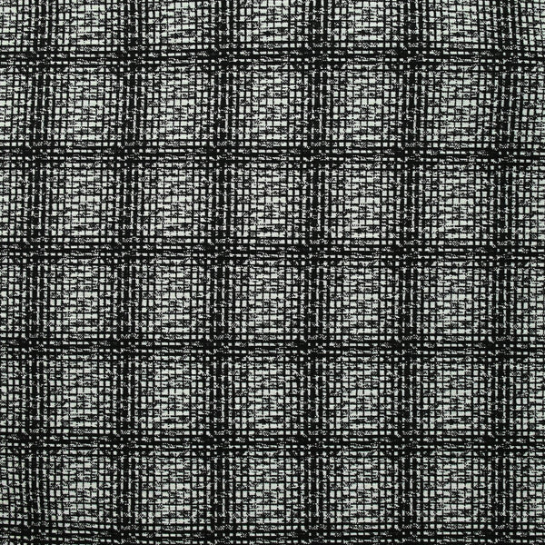 Jean's jacquard polyviscose artistique fond noir