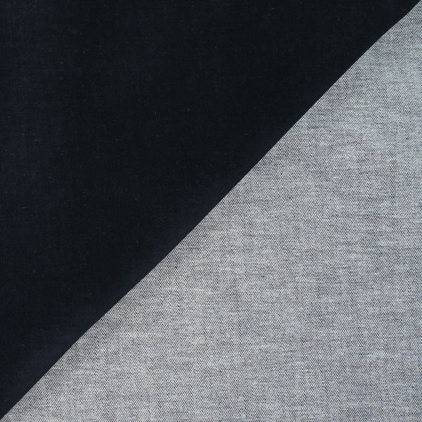 Jean's velours ras de coton bleu nuit