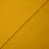 Jersey bord-côte tubulaire jaune soleil