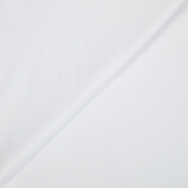 Jersey de coton blanc