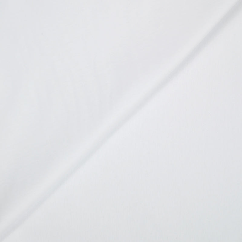 Jersey de coton blanc