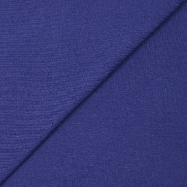 Jersey de coton bleu indigo