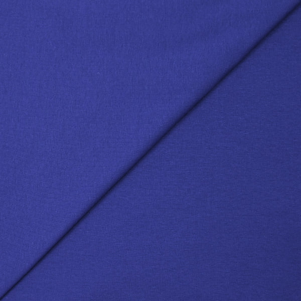 Jersey de coton bleu roi