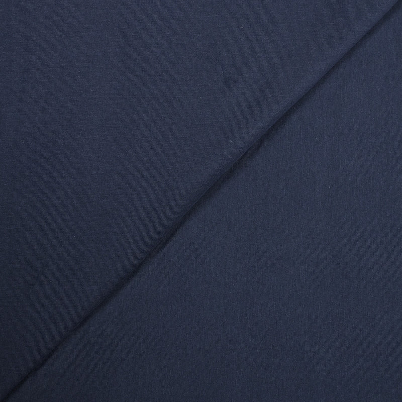 Jersey de coton bleu sombre