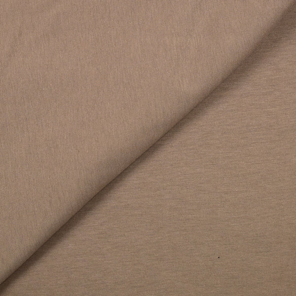 Jersey de coton café au lait