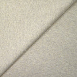 Jersey de coton côtelé écru chiné