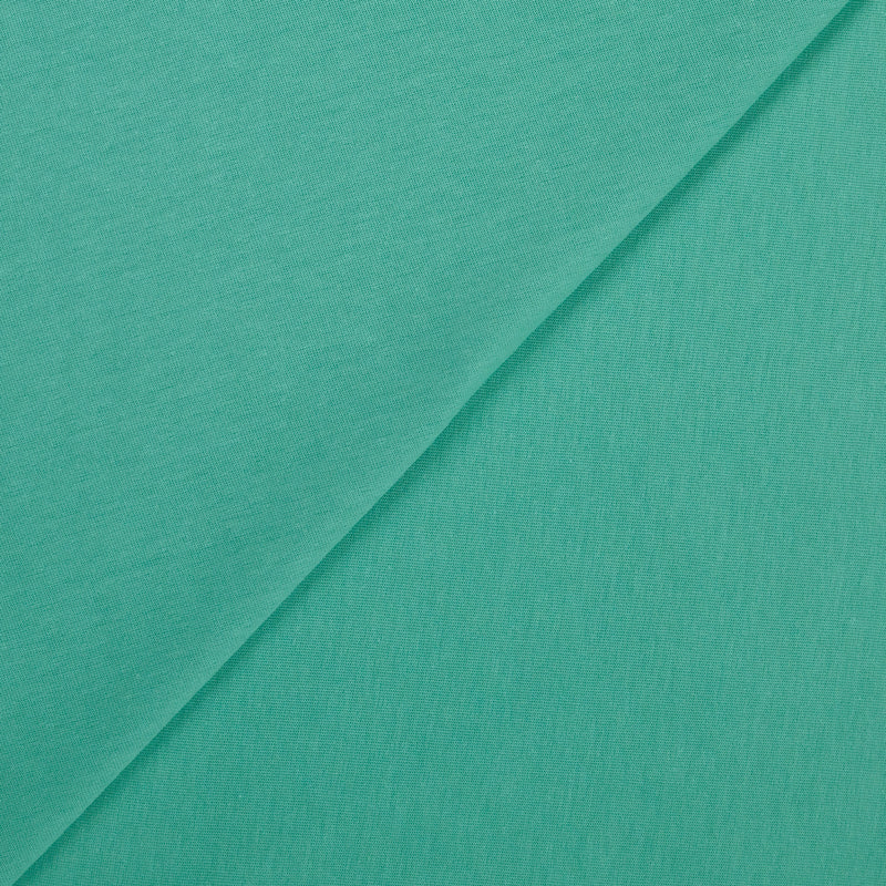 Jersey de coton diabolo menthe