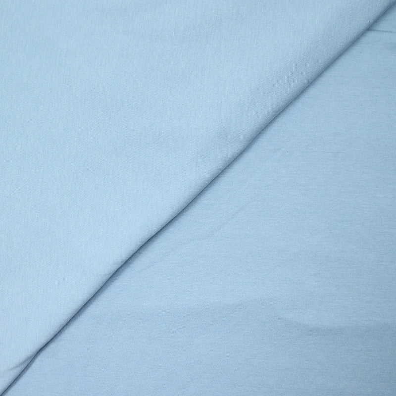 Jersey de coton fin bleu ciel