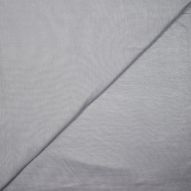 Jersey de coton fin brillant gris mauve