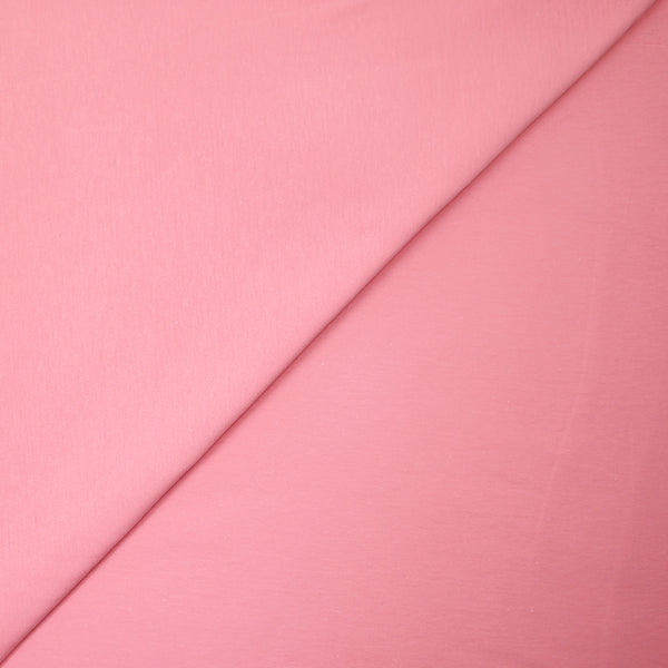 Jersey de coton fin flammé rose incarnadin