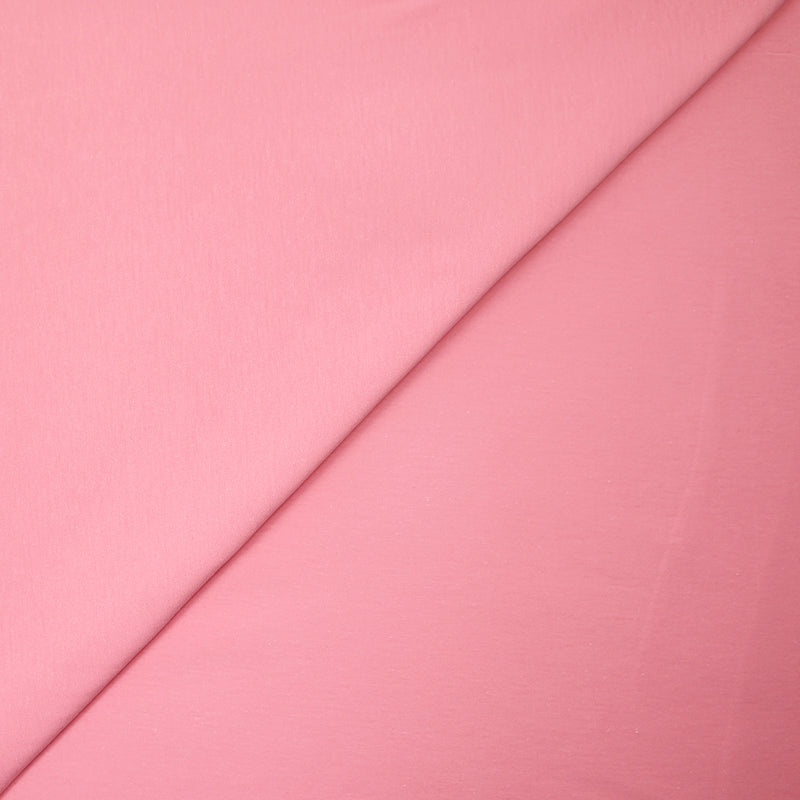 Jersey de coton fin flammé rose incarnadin