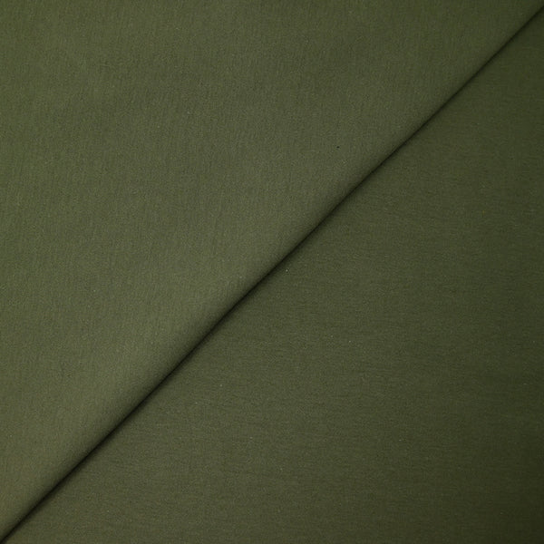 Jersey de coton fin flammé vert bouteille