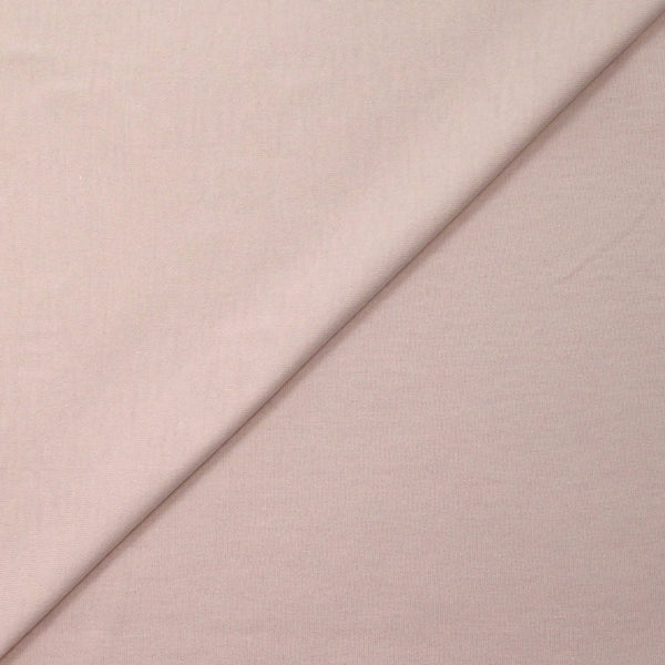 Jersey de coton fin rose pâle