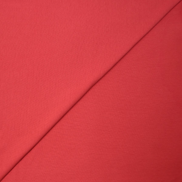 Jersey de coton fin rouge grenadine